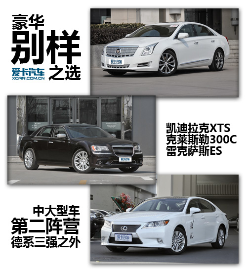 3款第二陣營中大型車解讀