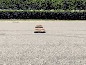 (斯柯达明锐时速20km/h慢动作演示动态图)